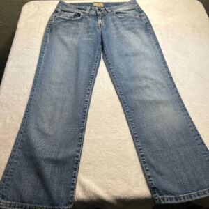 BKE denim jean capris ankle cropped SZ 28